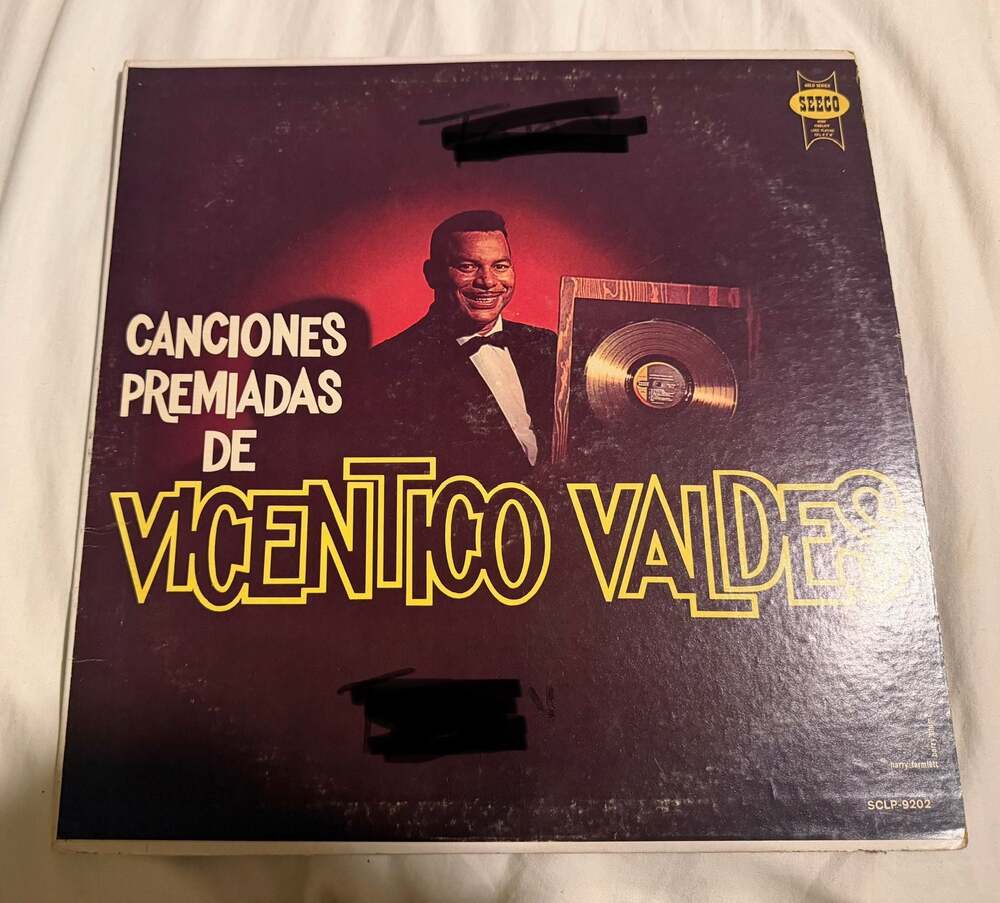 Vicentico Valdes - Canciones Premiadas De Vicentico Valdes Vinyl LP SEECO Record